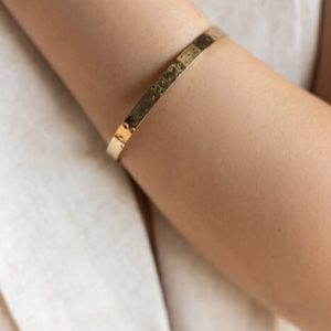 1824 Kal gold cuff bracelet